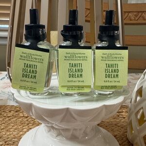 Bath & Body Works Wallflowers Tahiti Island Dream Refill Trio of 3